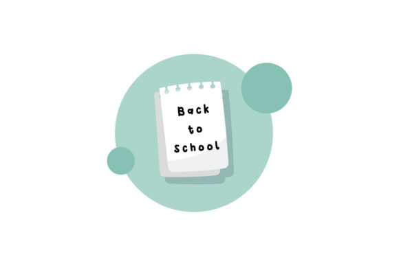 Back to School Note Graphics and Icons