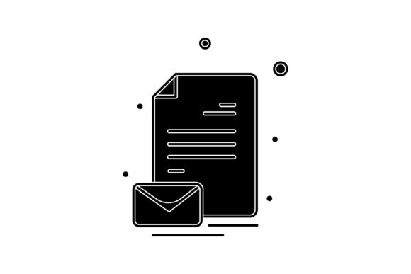 Back to School Paper Card Silhouette Graphics & Icons