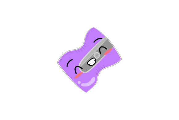 Kawaii Cute Sharpener Back to School Graphics