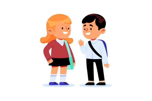 Kids Back to School Vector