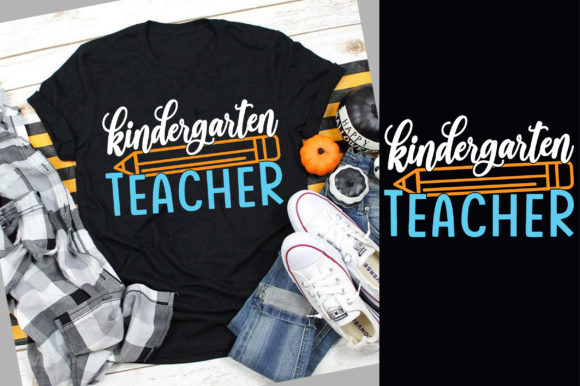 Kindergarten Teacher Back to School Graphics and Print Templates