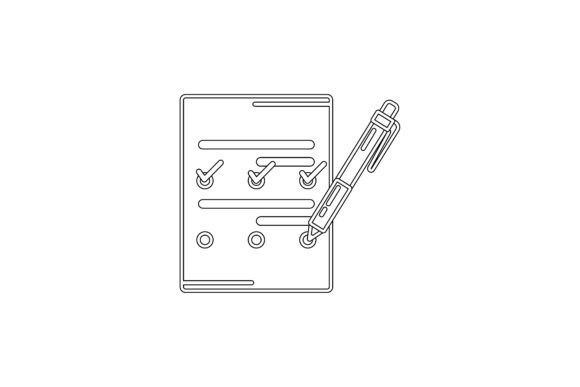 Vector Back to School Line Style Graphics Freebies